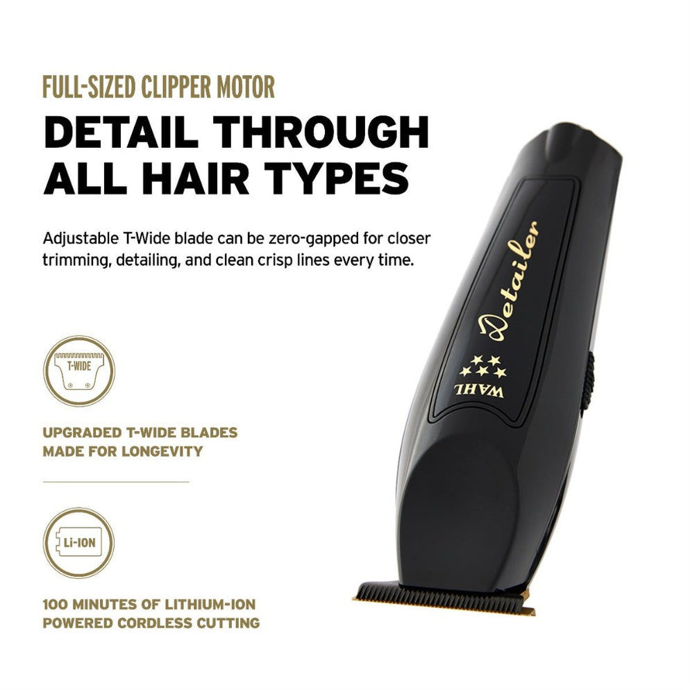 Wahl Cordless Barber Combo #3025397 Magic Clip And Detailer With Upgra ...