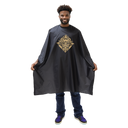 Scalpmaster Barber Cape with Metallic Gold Design #4137