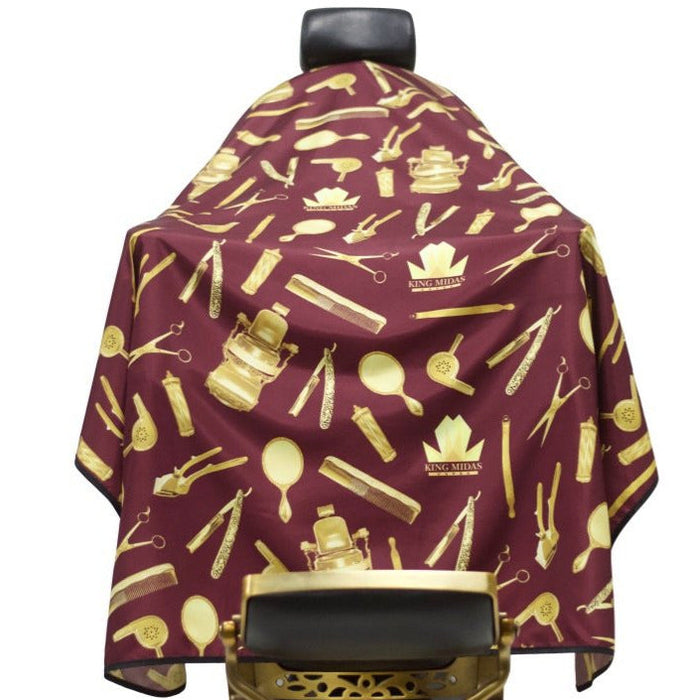 cabernet barber cape- maroon barber cape-- king midas barber capes-barber cape- washable barber capes-barber capes custom -exclusive barber capes-professional barber capes-barber capes designer-disposable barber capes-cool barber capes-barber cape walmart - hair cutting cape