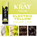 L3VEL3 KRAY Electric Yellow Semi Permanent Color