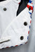 3rd Gen Barber Collection Gilles Barber Pole Trim Jacket White