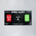 L3VEL3 Nitrile Gloves Variety Pack - 150 Count