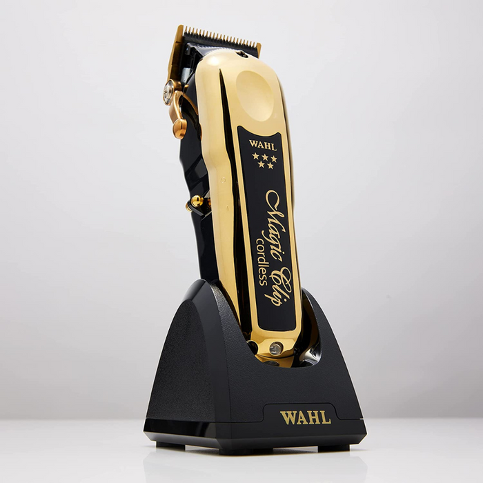 Wahl Professional Star Gold Cordless Magic Clip Hair Clipper with 100  Minute Run Time for Professional Barbers and Stylists Model 8148-700 - 5