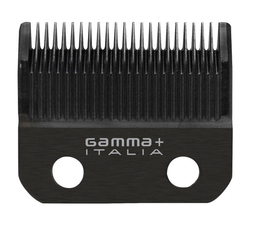 Gamma Replacement Fixed Black Diamond Carbon DLC Taper Hair Clipper Blade GPFBDFB