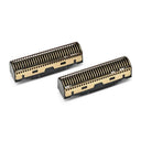 StyleCraft Replacement Forged Gold Titanium Cutters Set of 2 fits Absolute Zero and Cordless Prodigy Shavers SCGRCAZWP