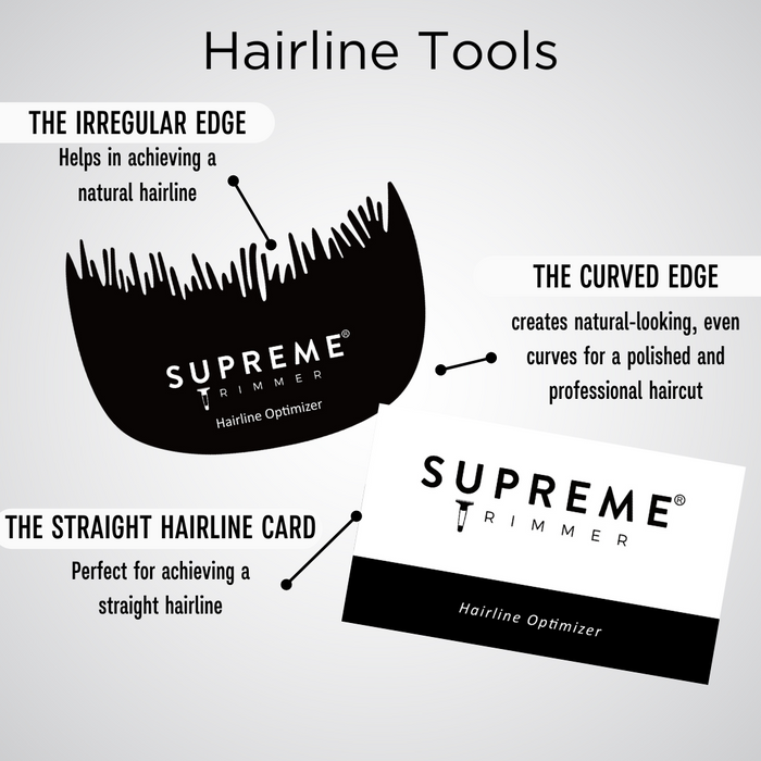 Supreme Trimmer Hairline Cards-HFH4X