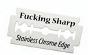 Fucking Sharp Double Edge Razor Blades - 100% Japanese Steel - 100 Blades