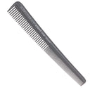 Krest Silver Edition No. SE50 7-1/2 inch tapering barber comb made from Dupont Delrin acetal polymer