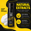 L3VEL3 Leave-In Beard Conditioning Foam