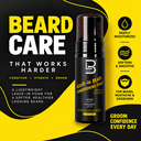 L3VEL3 Leave-In Beard Conditioning Foam