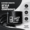 L3VEL3 Tinted Hair Gel - Black Color