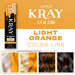 L3VEL3 KRAY Light Orange Semi Permanent Color