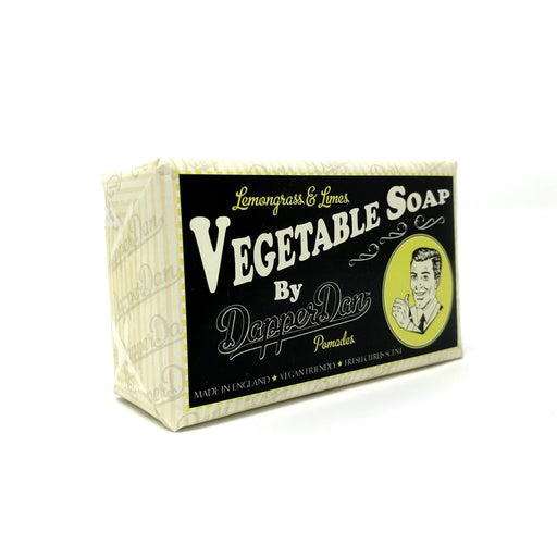 Dapper Dan Lemongrass & Limes Vegetable Soap 190g