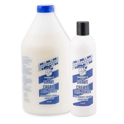 Campbell's Premix Liquid Lather for Lather Machine (1/2 Gallon or 12 oz)