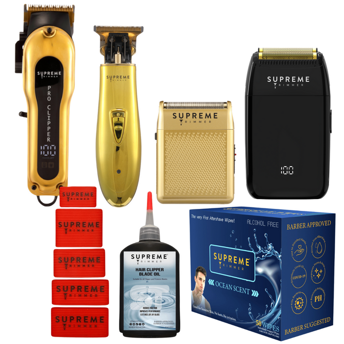 7-in-1  Starter Deluxe Set - Groming Kit - Supreme Trimmer Mens Trimmer Grooming kit 