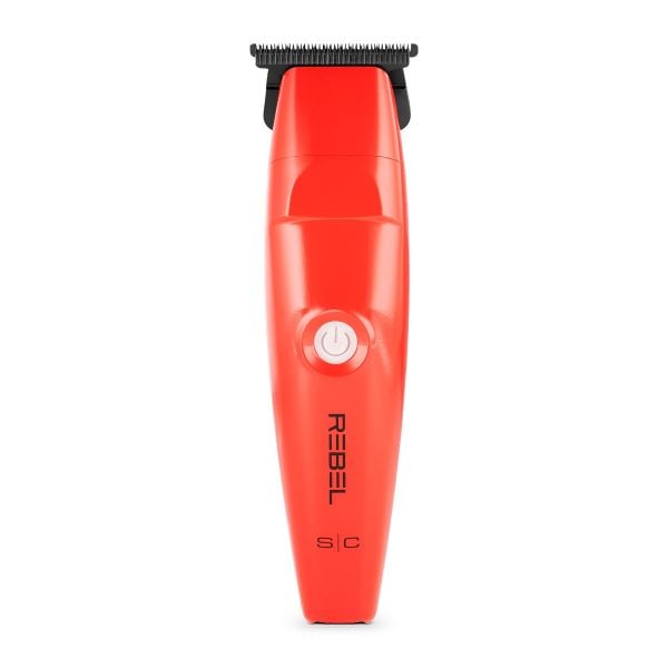 StyleCraft Rebel Red Combo Set - Professional Cordless Hair Clipper/Hair Trimmer Set with Super-Torque Motor #SC203R