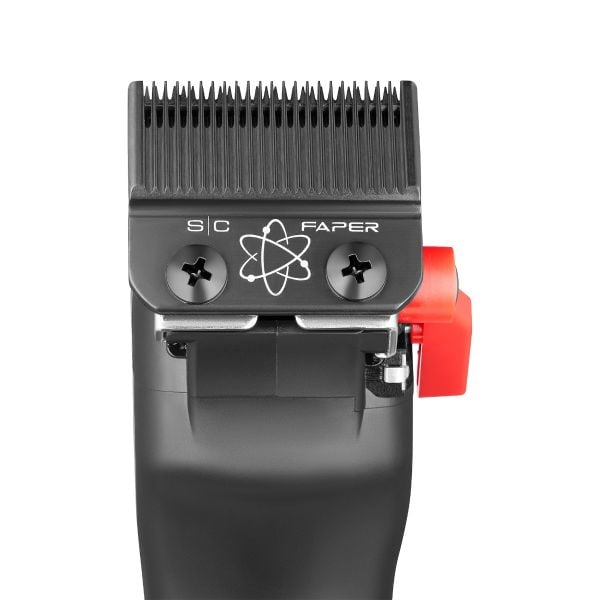 StyleCraft Rebel Red Combo Set - Professional Cordless Hair Clipper/Hair Trimmer Set with Super-Torque Motor #SC203R