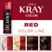 L3VEL3 KRAY Red Semi Permanent Hair Color