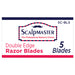 Scalpmaster Barber Double-Edge Replacement Blades for Scalpmaster Classic Safety Razor