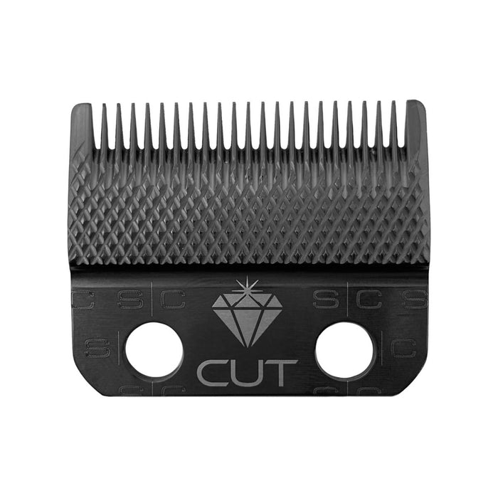 StyleCraft Diamond Cut Fixed Fade Clipper Blade with Shallow Tooth 2.0 Moving Cutter Set #SC540B