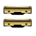 StyleCraft Replacement Forged Gold Titanium Cutters Set of 2 fits Absolute Zero and Cordless Prodigy Shavers SCGRCAZWP