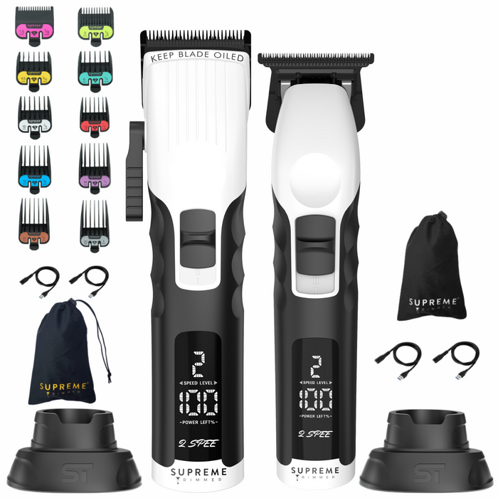 Supreme Trimmer 2SPEE BUNDLE Clipper & Trimmer