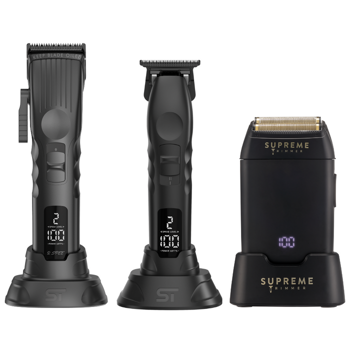 Supreme Trimmer 3-in-1 Elite Set - Clipper, Trimmer & Shaver