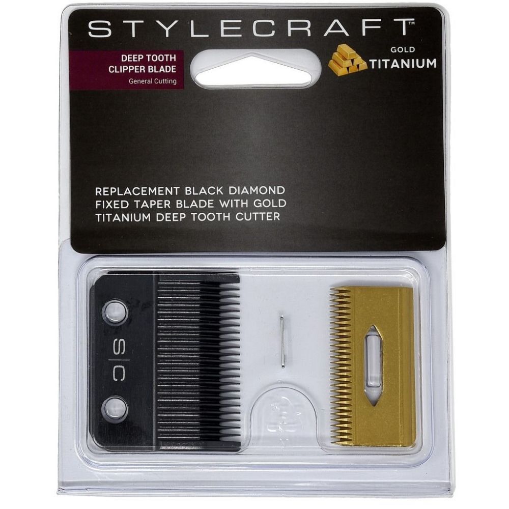 StyleCraft Replacement Clipper Blades (Deep Tooth Clipper Blade) SCCBT