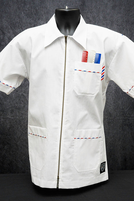 3rd Gen Barber Collection The Professor Jacket White