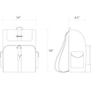 Vincent Vegan Leather Backpacks