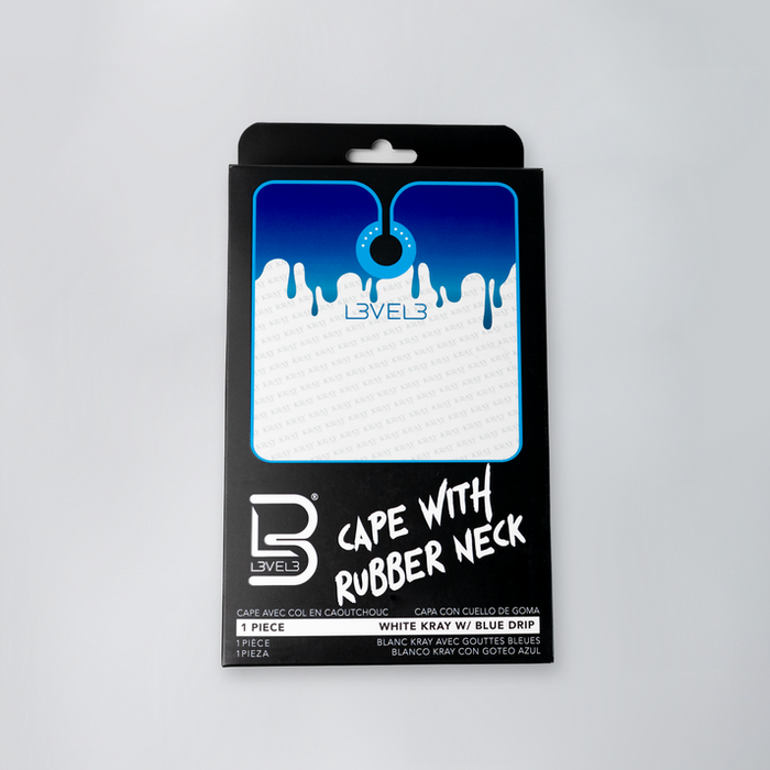 L3VEL3 Professional Rubber Neck Cutting Cape