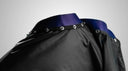 Zuka Professional Chemical Cape With Silicone Cape Seal - Black