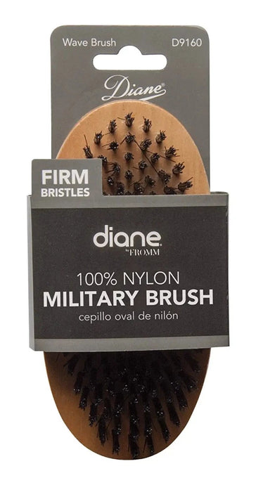 Diane Extra Firm 100% Nylon Military Palm Brush - Hard