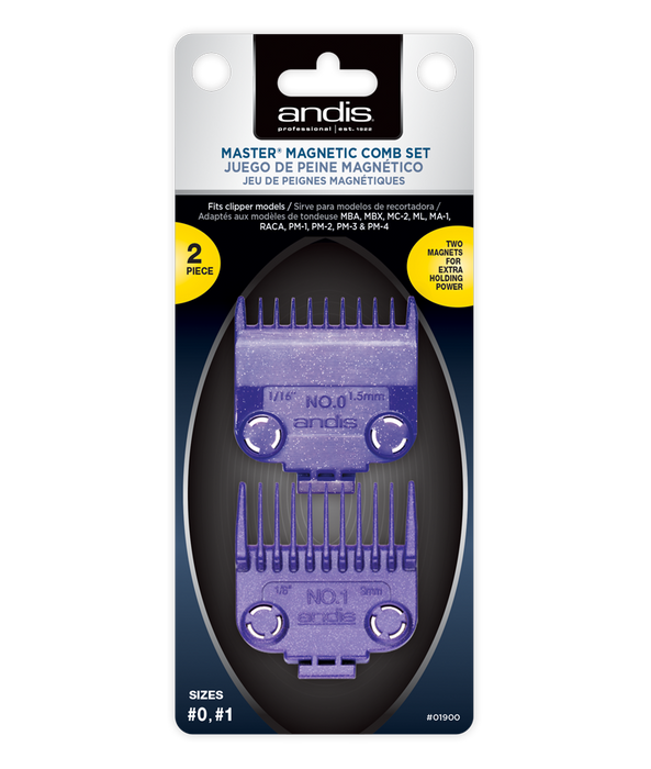 Andis Master Magnetic Comb Set Dual Pack (2pcs)