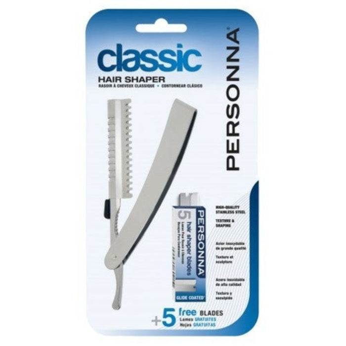 Personna Classic Hair Shaper +5 FREE Hair Shaper Blades
