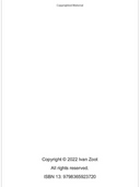 Ivan Zoot 100 X 100: 100 New Haircut Clients in 100 Days - Chain Salon Edition Paperback Copyright