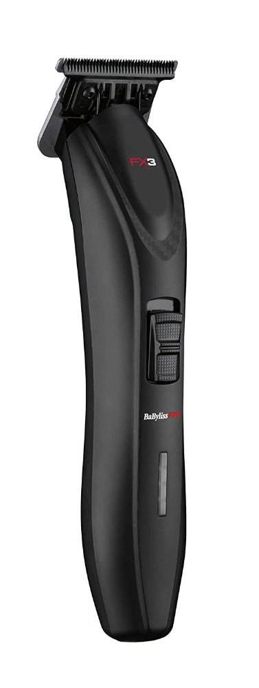 BaByliss PRO FX3 Red hot T-Blade High-Torque Cordless Zero-Gap Hair Trimmer FXX3T