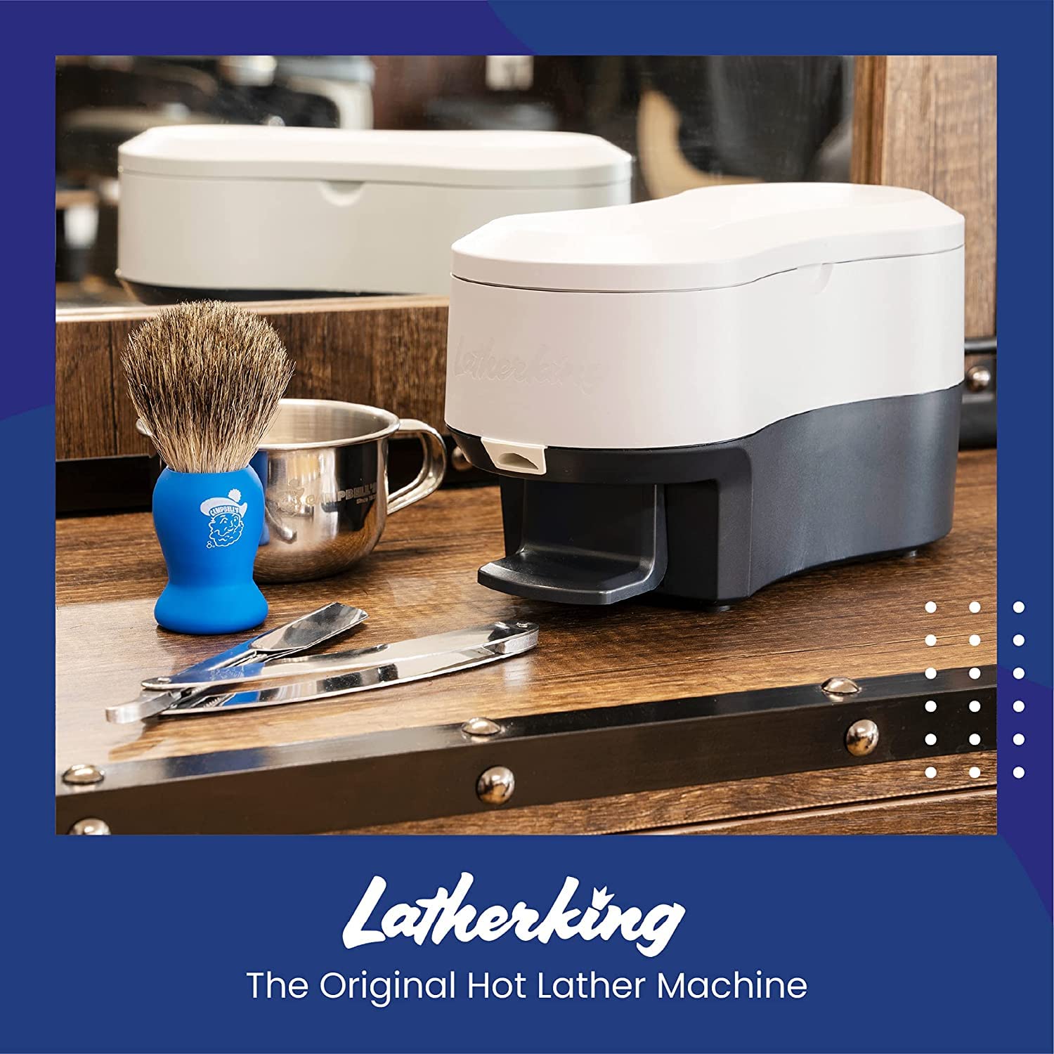 Store Scalpmaster Lather Time professional lather machine