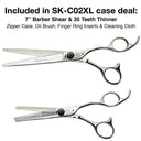 Olivia Garden SilkCut XL Shear and Thinner Case Kit