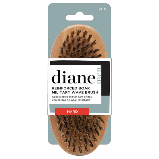 Diane Premium 100% Boar Bristle Brush for Men Medium Firm Bristles