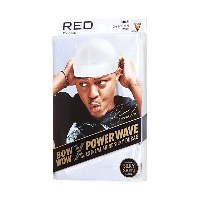 Bow Wow X Power Wave Extreme Shine Silky Durag White
