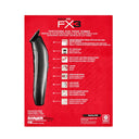 BaByliss PRO FX3 Professional High Torque Trimmer Black No. FXX3TB