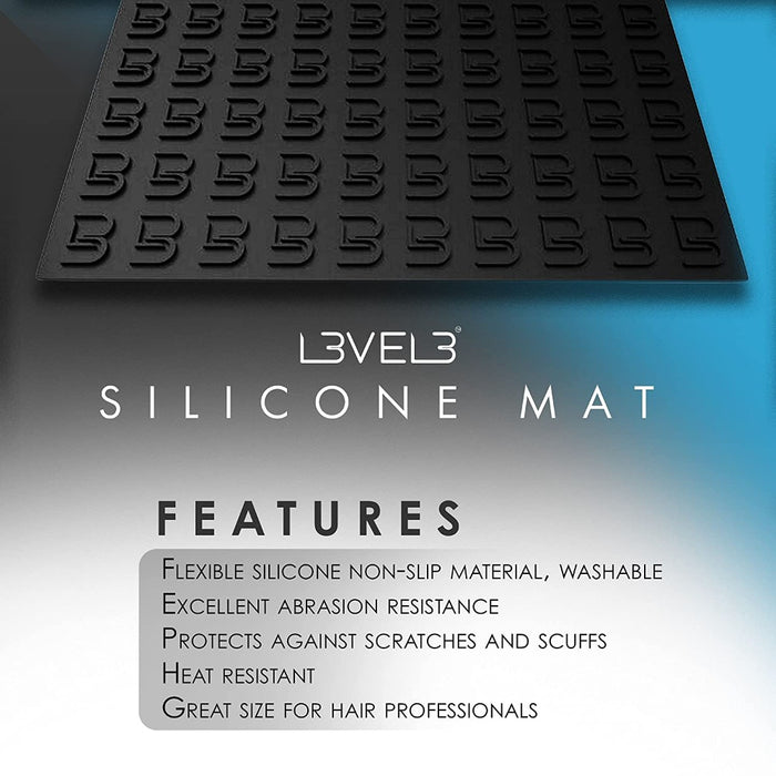 LEVEL3 Silicone Station Mat - Capelli Beauty & Barber Supply