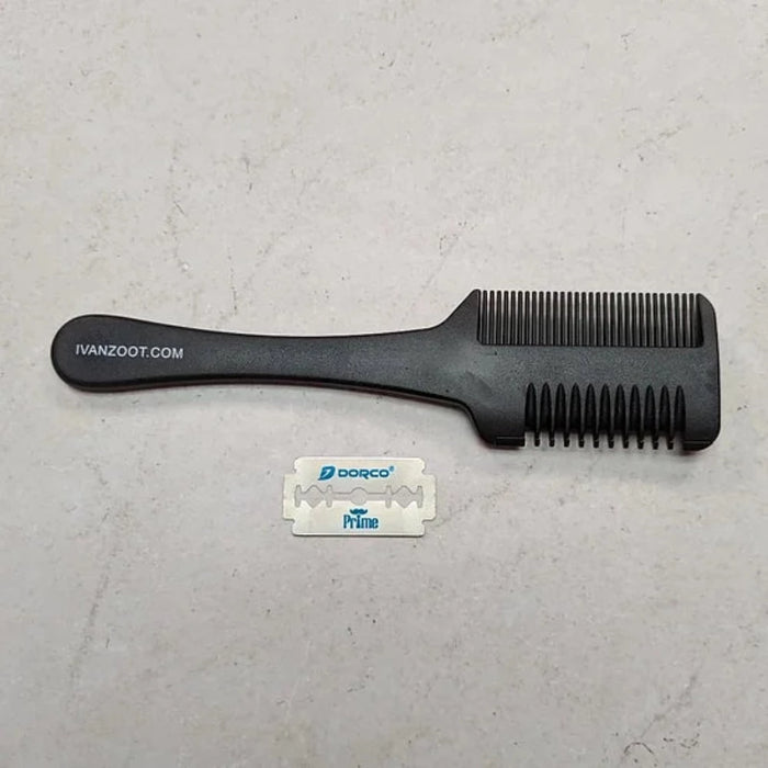 Ivan Zoot Razor Cutting Comb with Dorco Blade