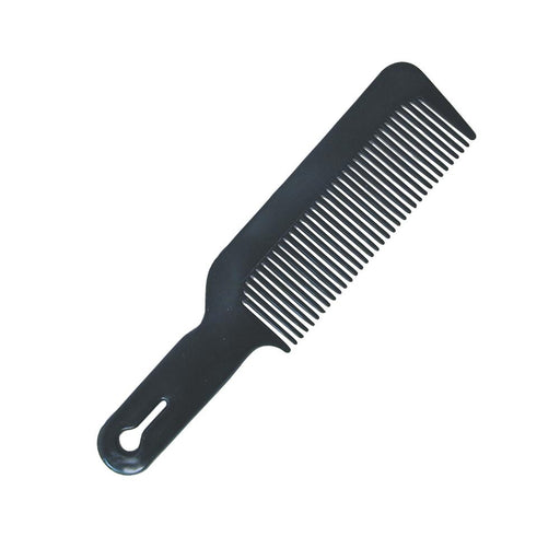 #132 Black Flat Top Comb