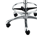 Hermes Saddle Salon Stool With Footrest