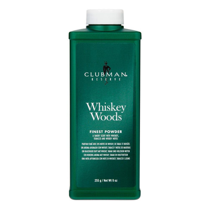 Clubman Whiskey Woods Finest Powder - 9 oz