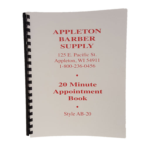 ABS 20-Minute Appointment Book