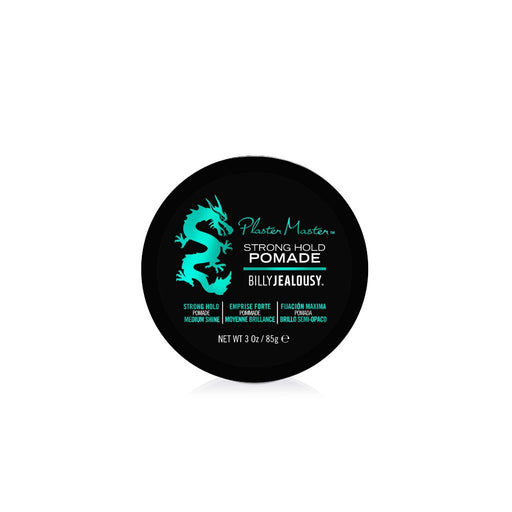 Billy Jealousy Plaster Master Strong Hold Pomade 3oz, All Day Hold / Medium Shine / Water Soluble
