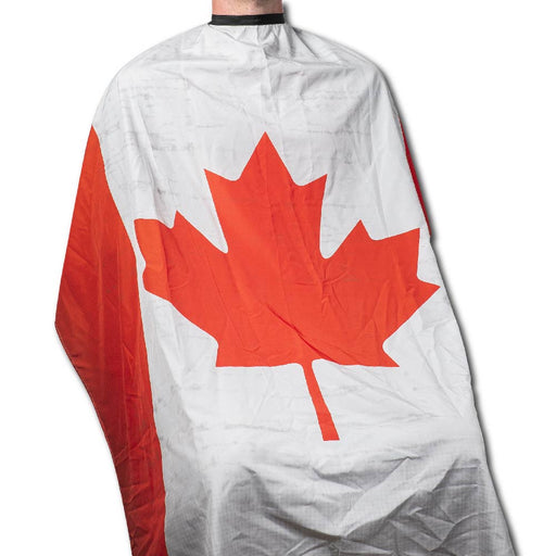 Canada Flag Barber Cape